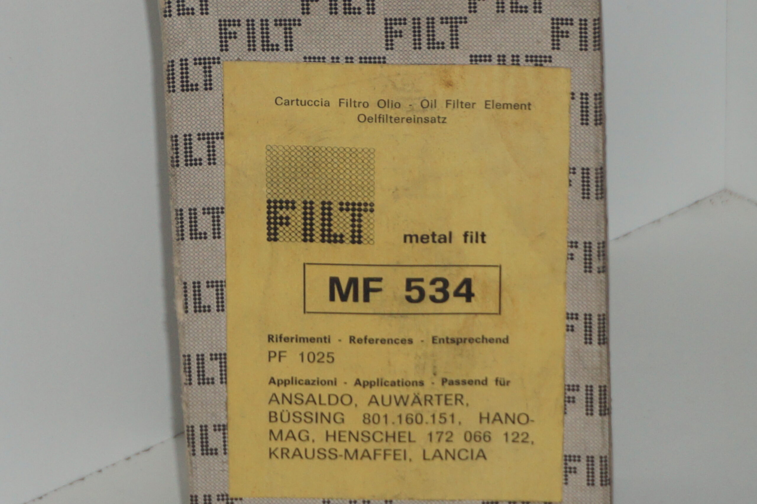 Filtro olio Filt MF 534 - immagine 2