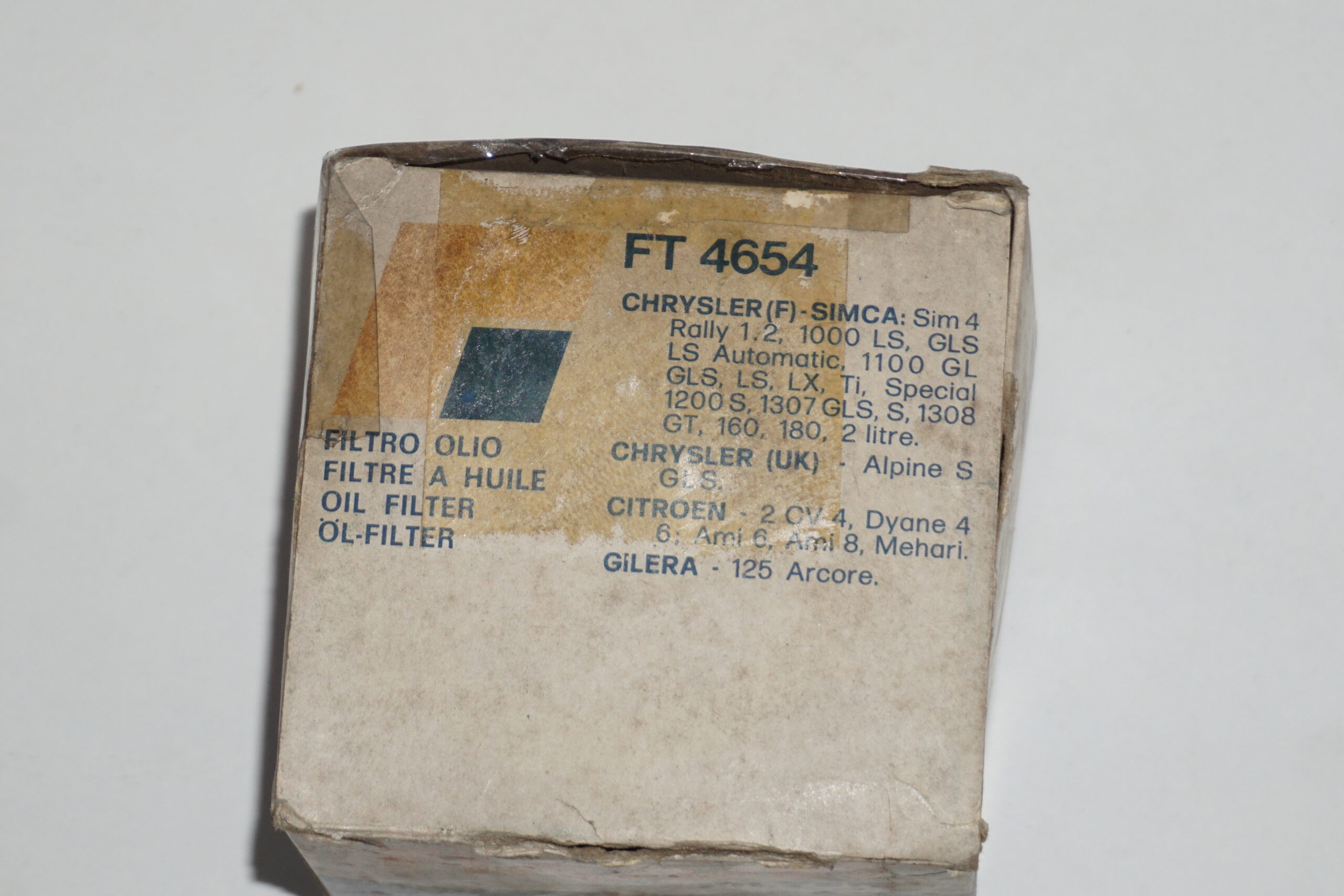 Filtro olio Fiaam FT 4654 - immagine 2