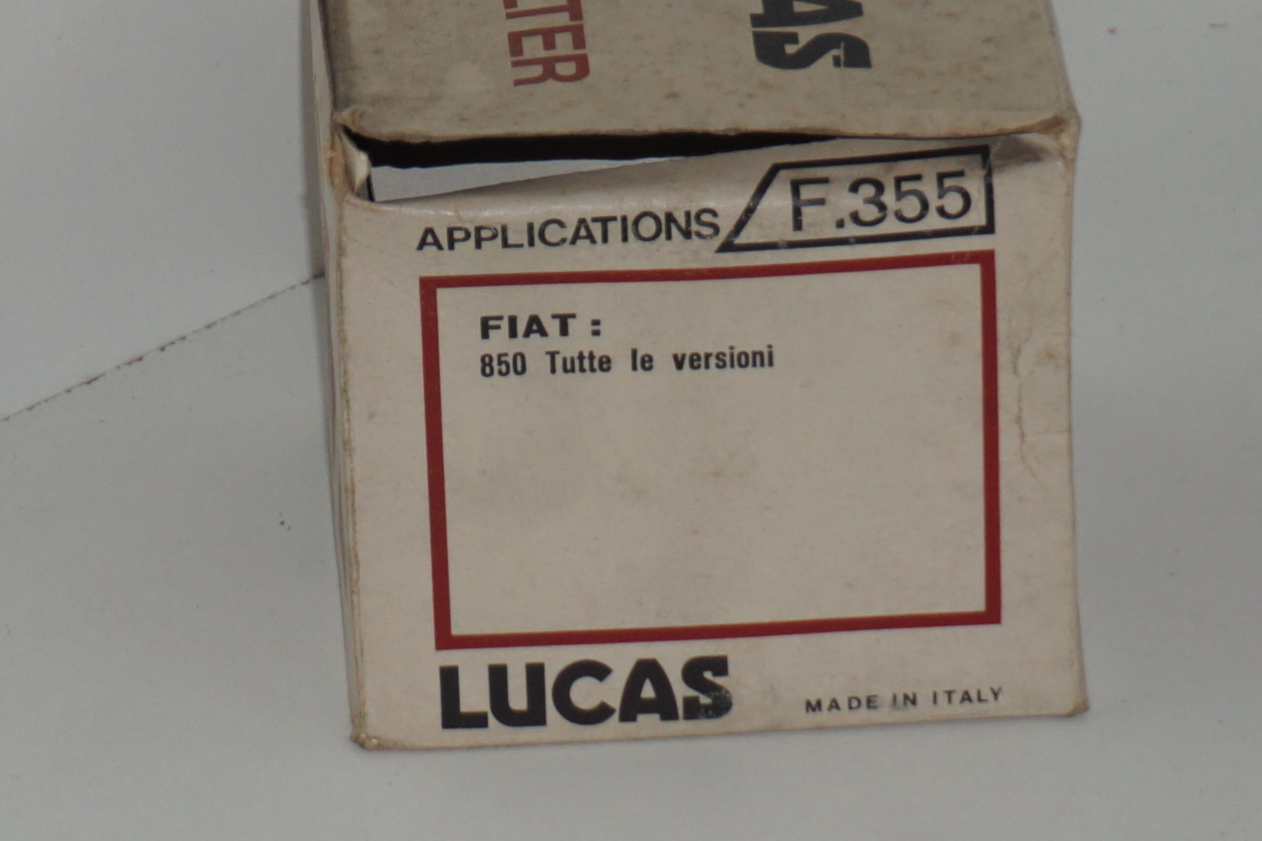 Filtro olio Lucas F 355 - immagine 2