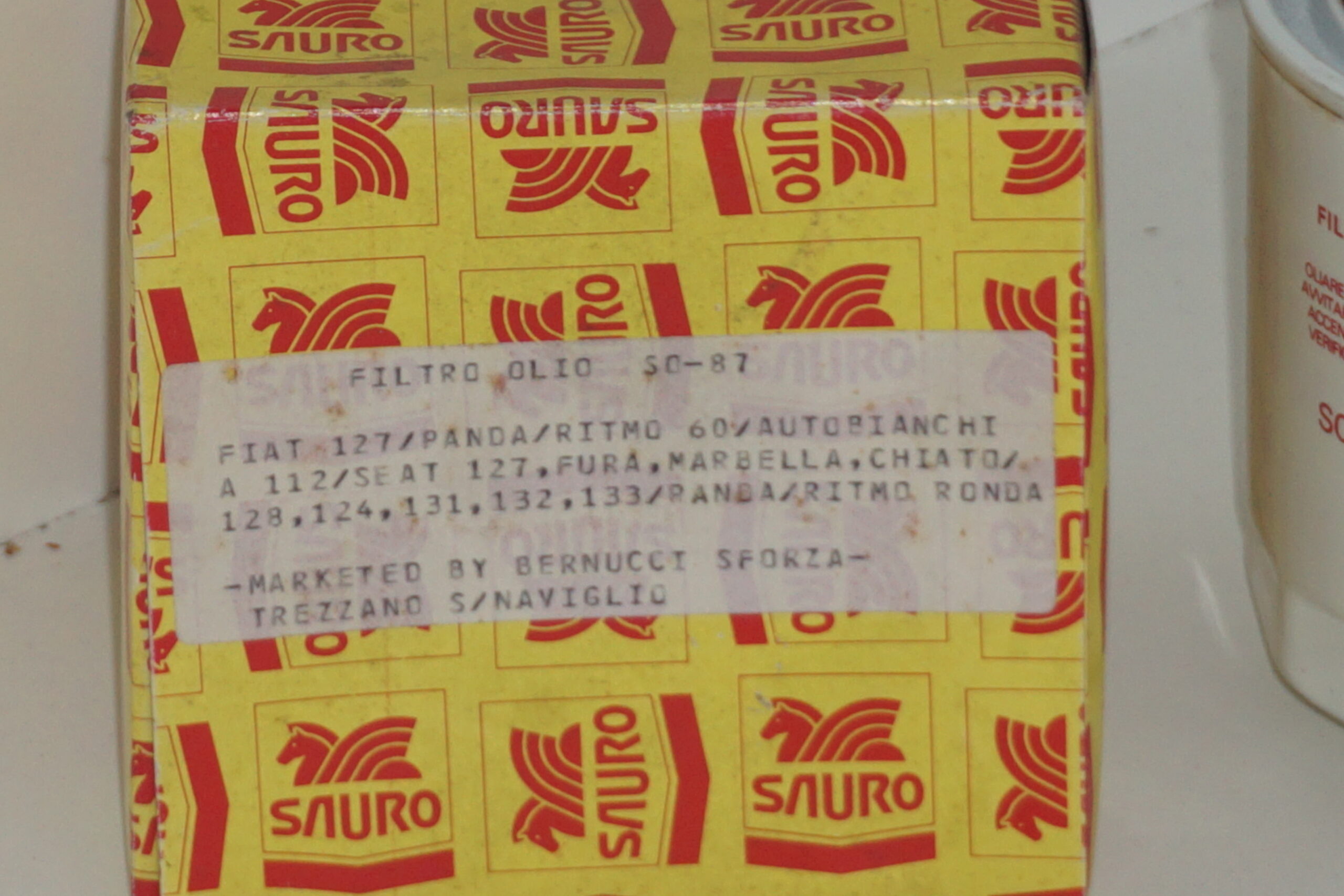 Filtro olio Sauro SO-87 - immagine 2