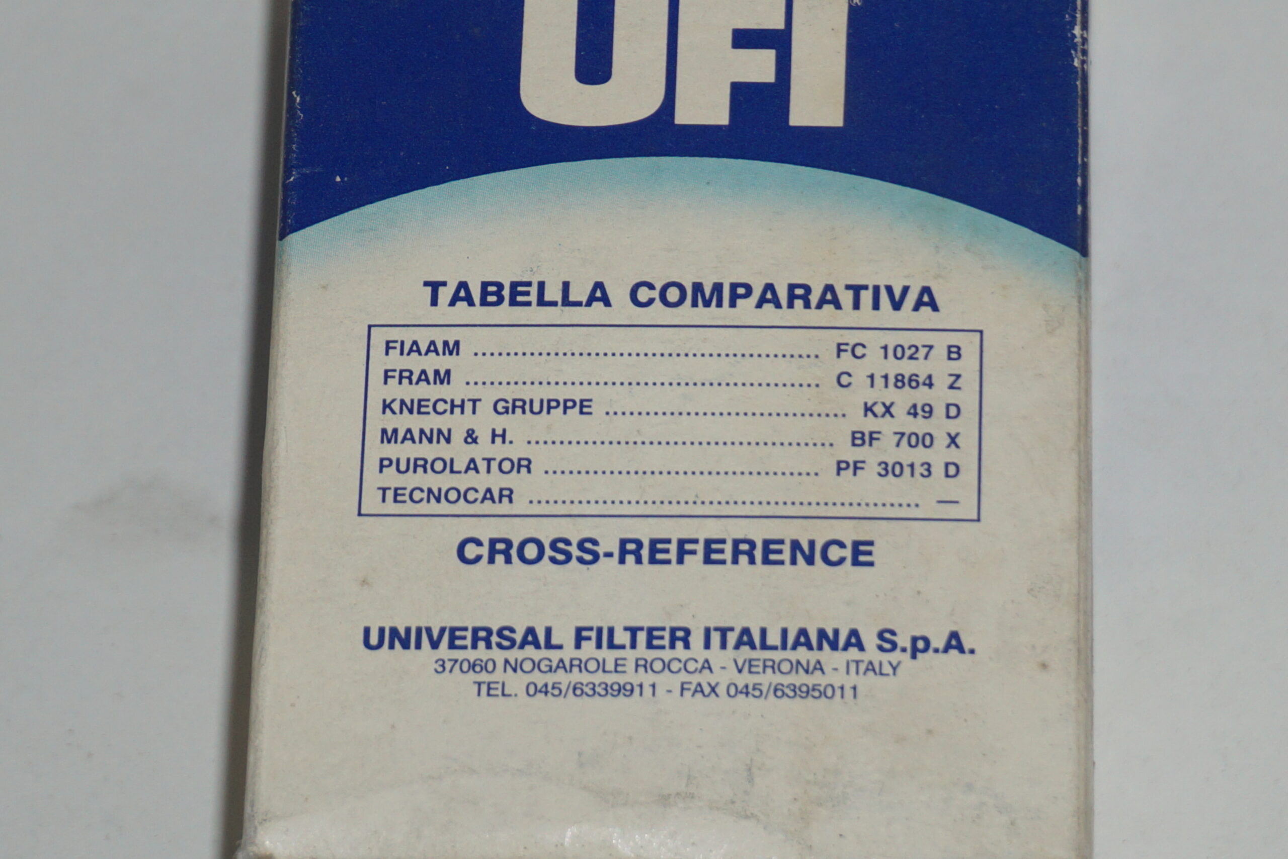 Filtro gasolio UFI 21 061 00 - immagine 3
