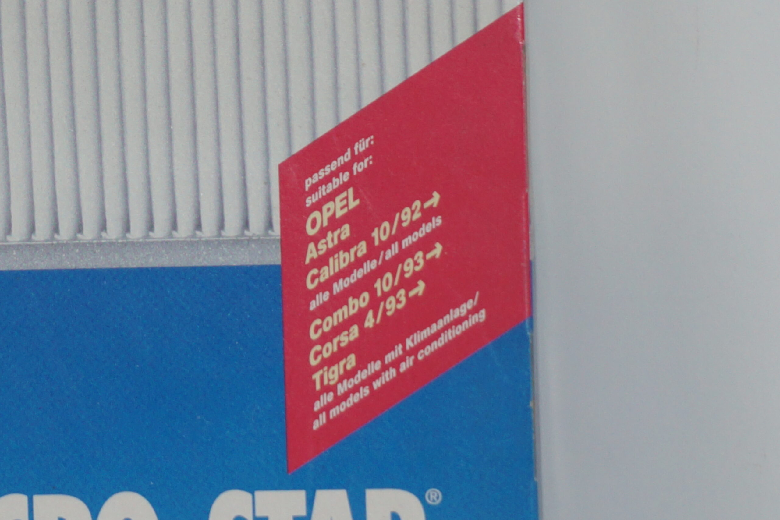 Filtro aria abitacolo Micro star LA 11 Opel - immagine 2