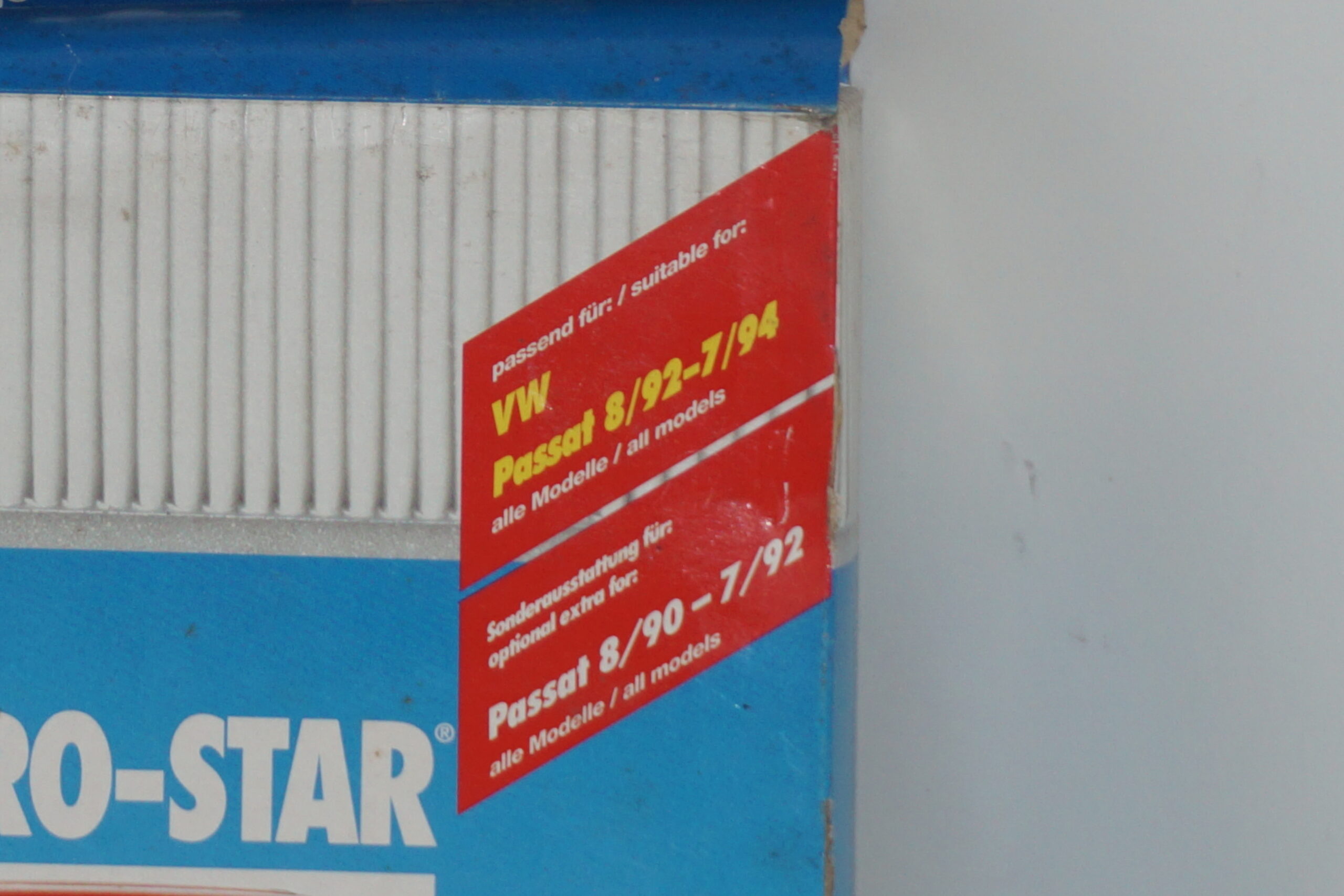 Filtro aria abitacolo Micro star LA 18 Volkswagen Passat 92-94 - immagine 2