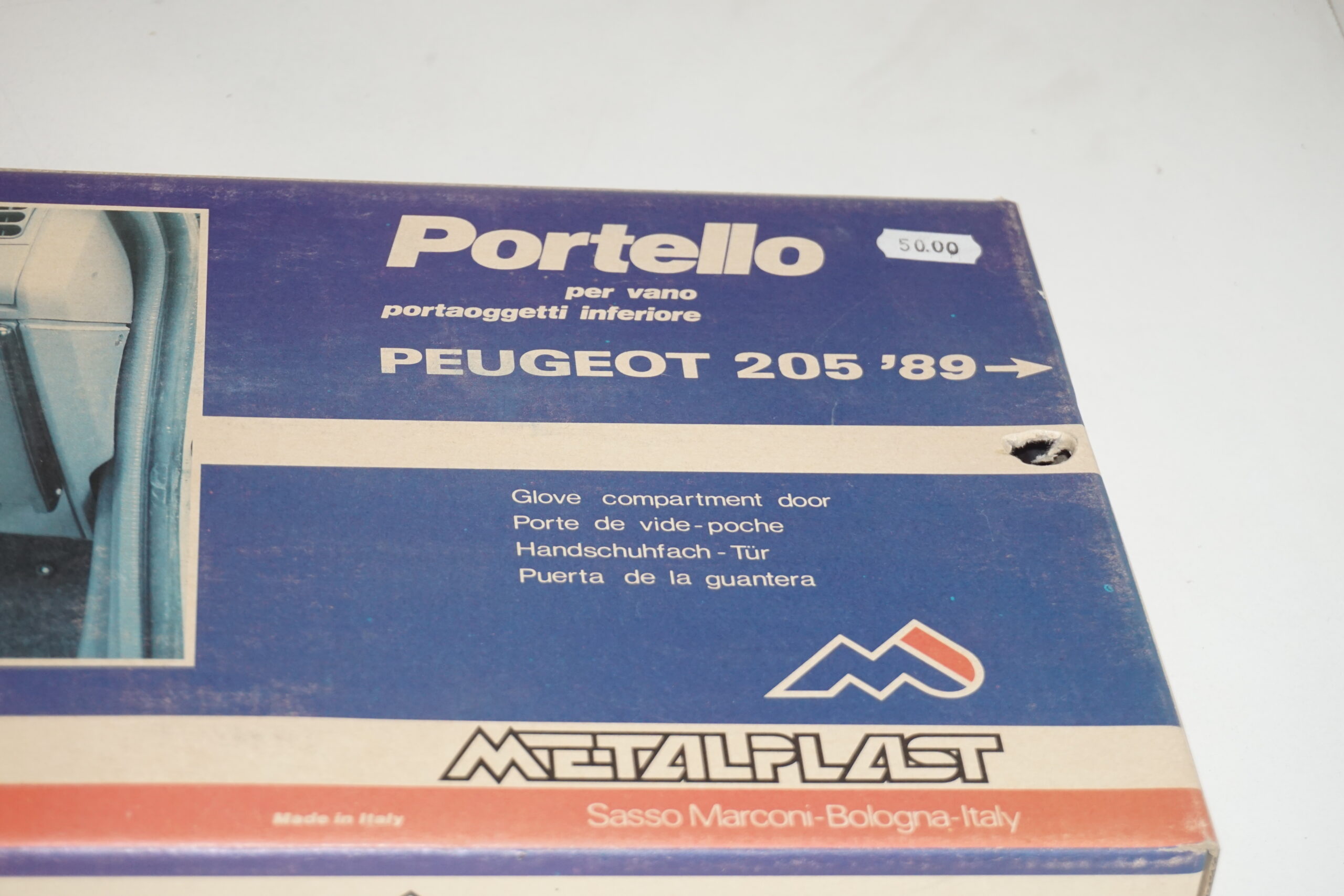 Portello per vano portaoggetti Peugeot 205 '89 Vintage - immagine 2