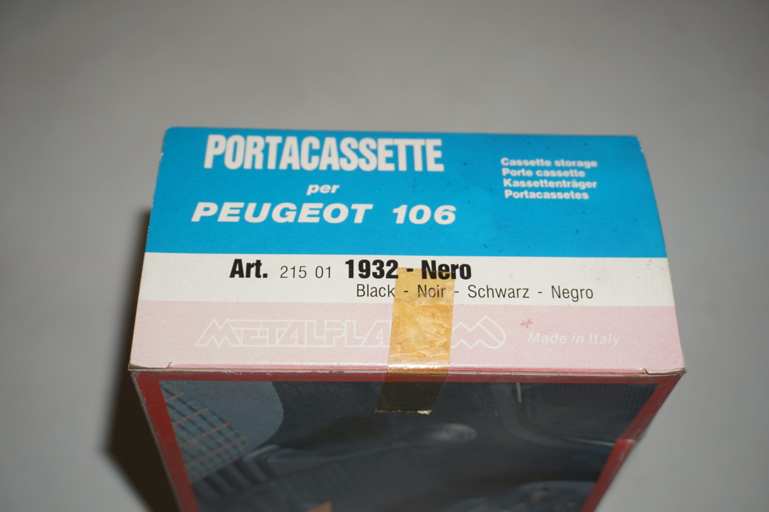 Porta cassette Peugeot 106 Vintage - immagine 2