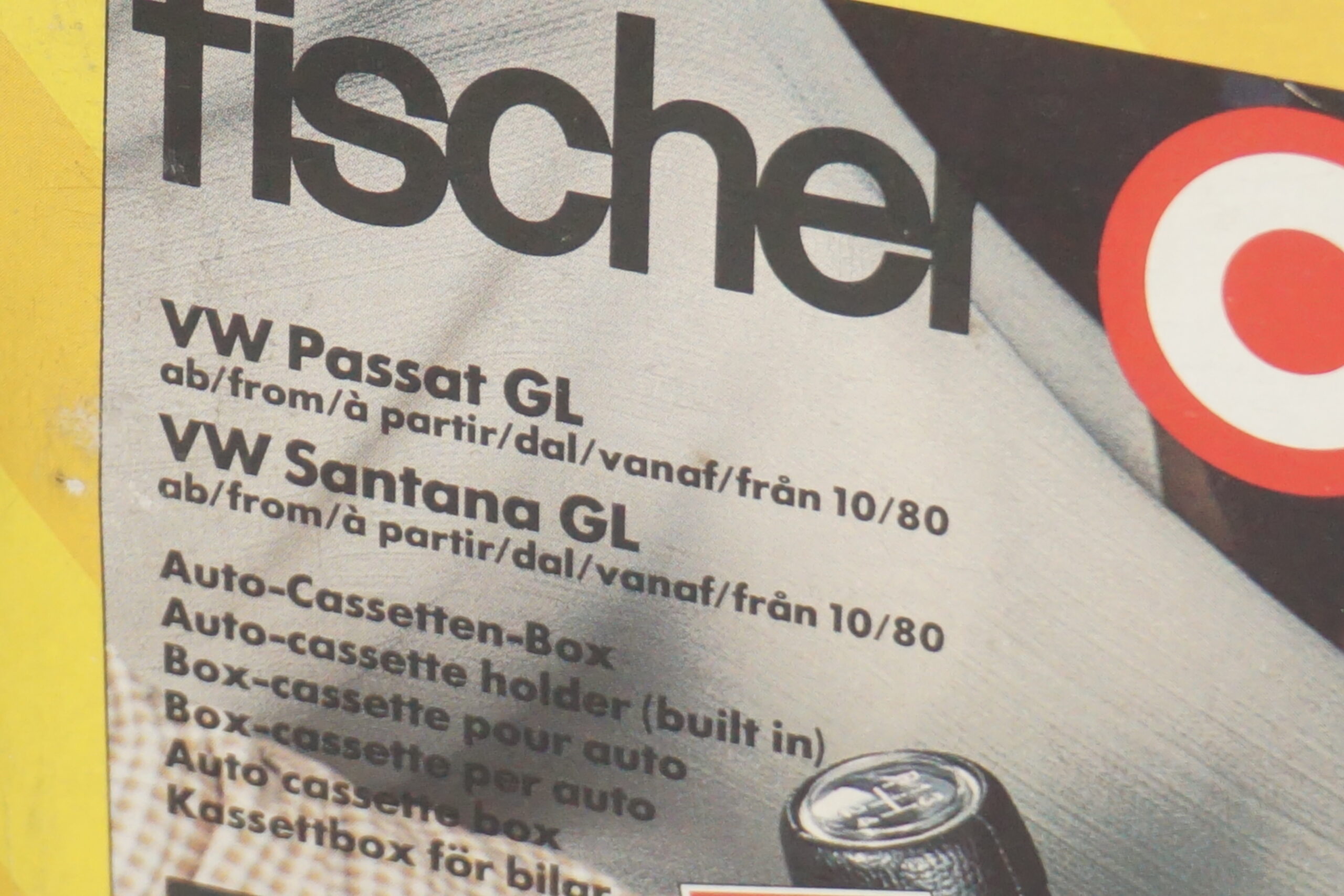 Porta cassette Passat-Santana '80 Vintage - immagine 2