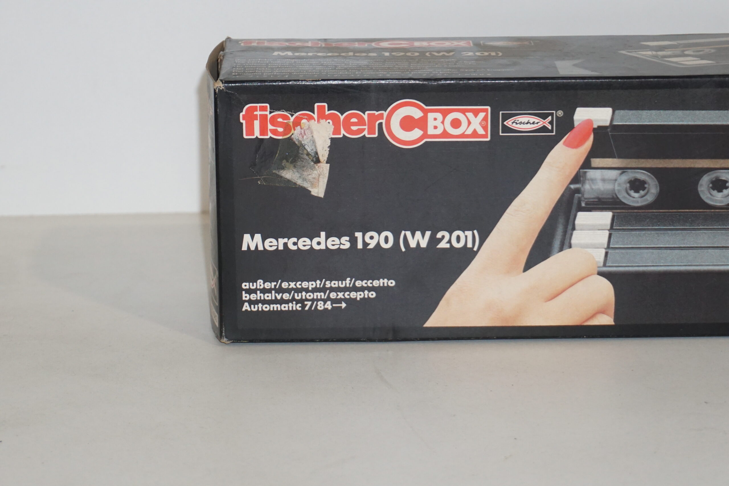 Porta cassette Mercedes 190 (W201) Vintage - immagine 2