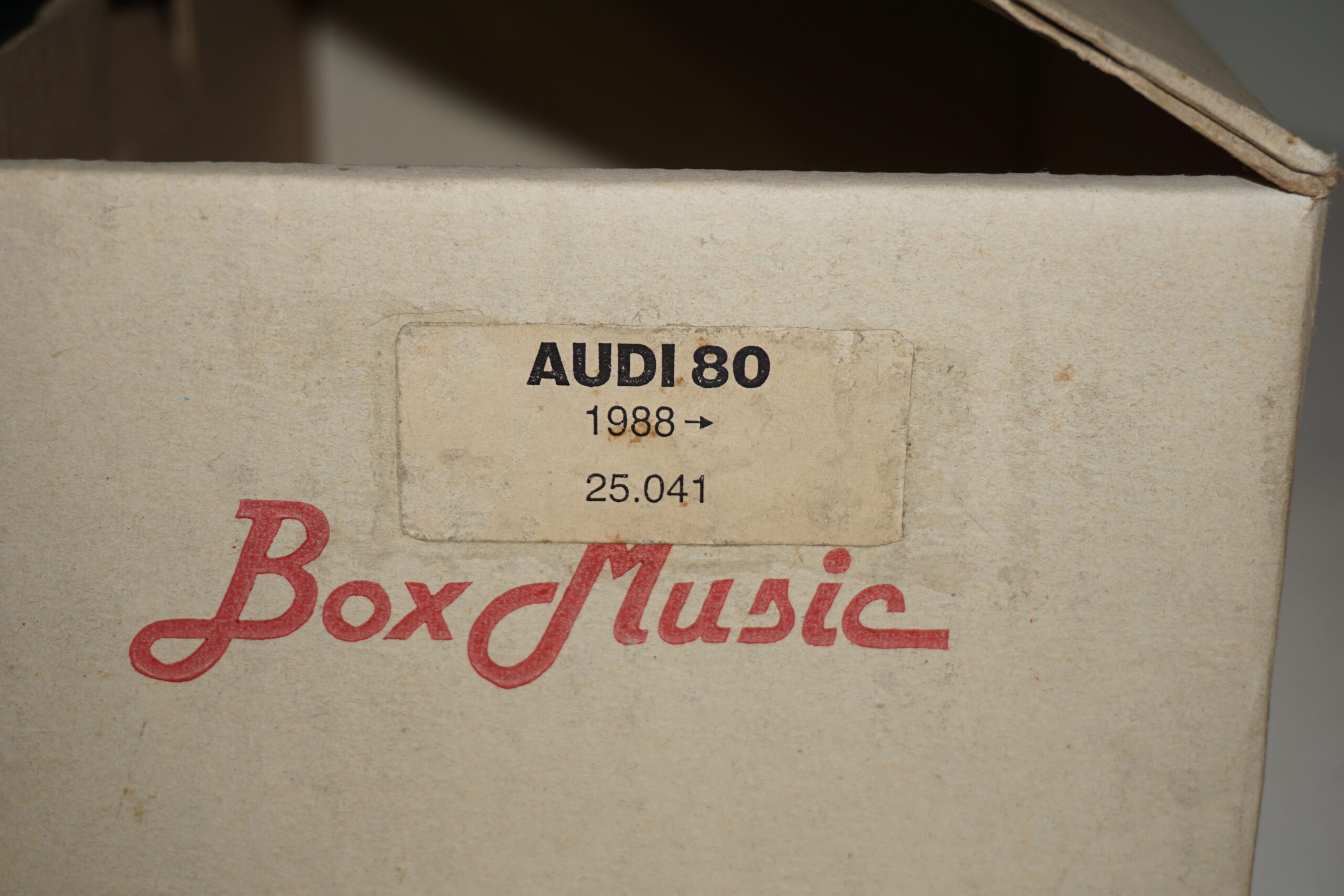 Porta cassette Audi 80 '88 Vintage - immagine 2