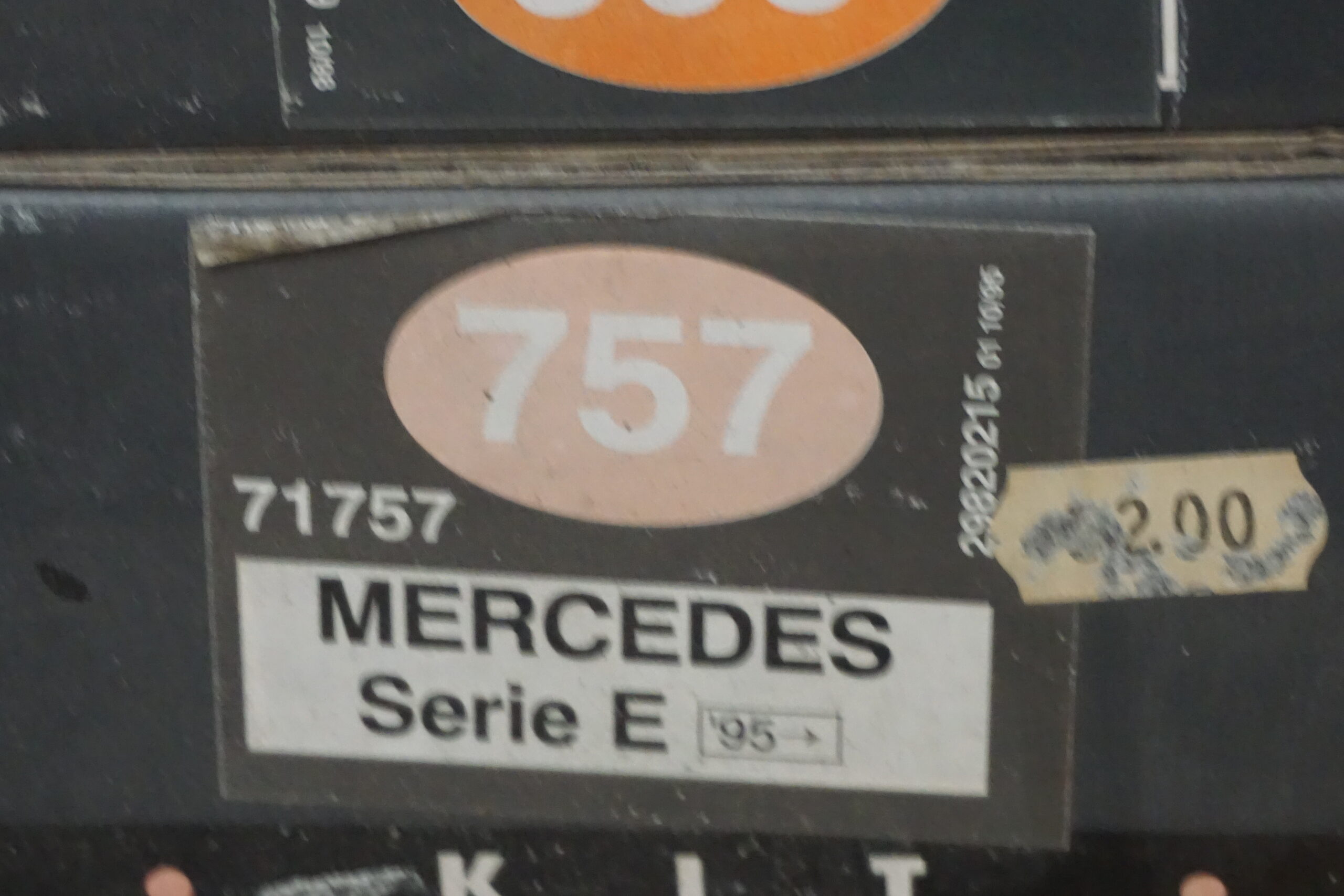 Kit staffe di fissaggio Fapa 757 Mercedes Serie E '95 - immagine 2