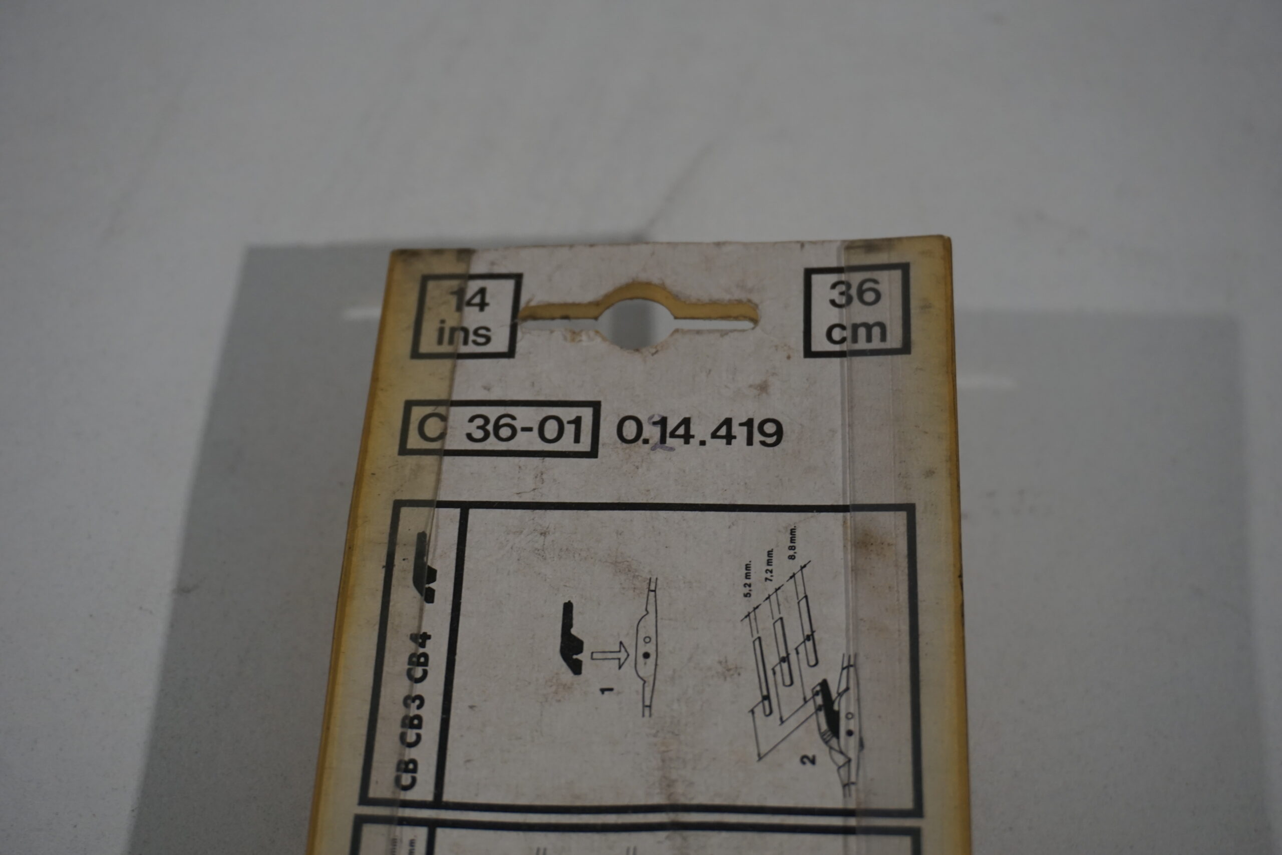 Spazzole tergicristallo Arman c36-01 0'14'419 Peugeot 104,204,304 - immagine 2