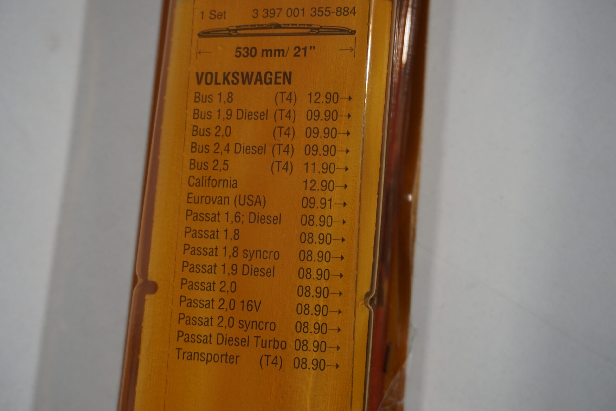 Spazzole tergicristallo Bosch 355s Volkswagen Passat '90 - immagine 3