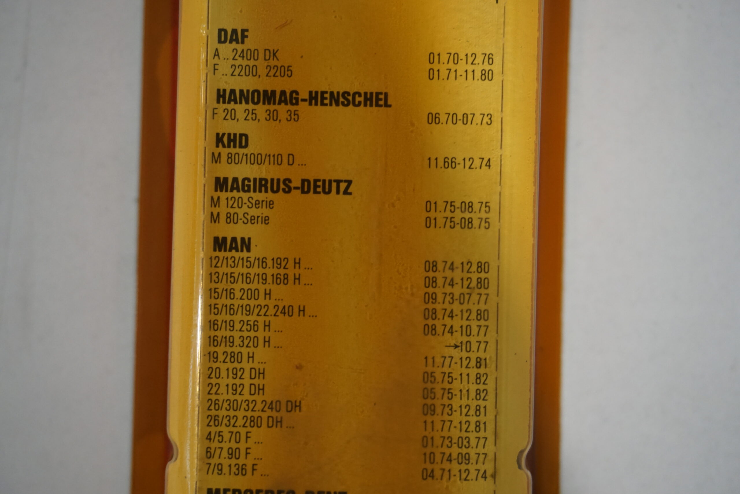 Spazzole tergicristallo Bosch 910 Daf 2400 DK '76 - immagine 3