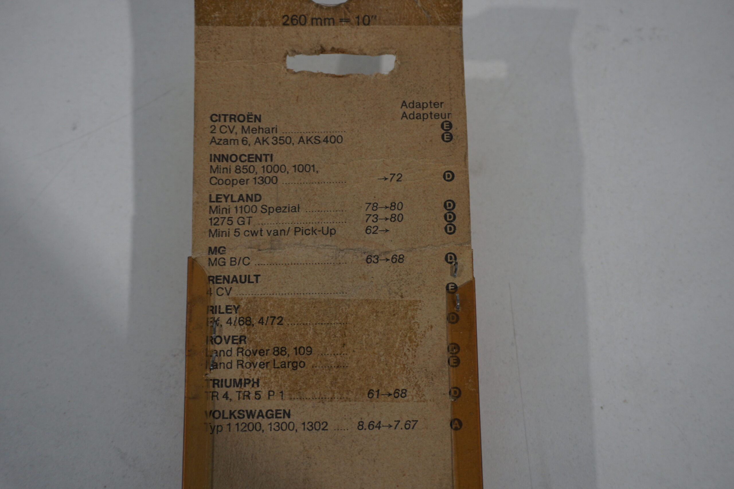 Spazzole tergicristallo Bosch 0400 Land Rover 88,109 - immagine 3