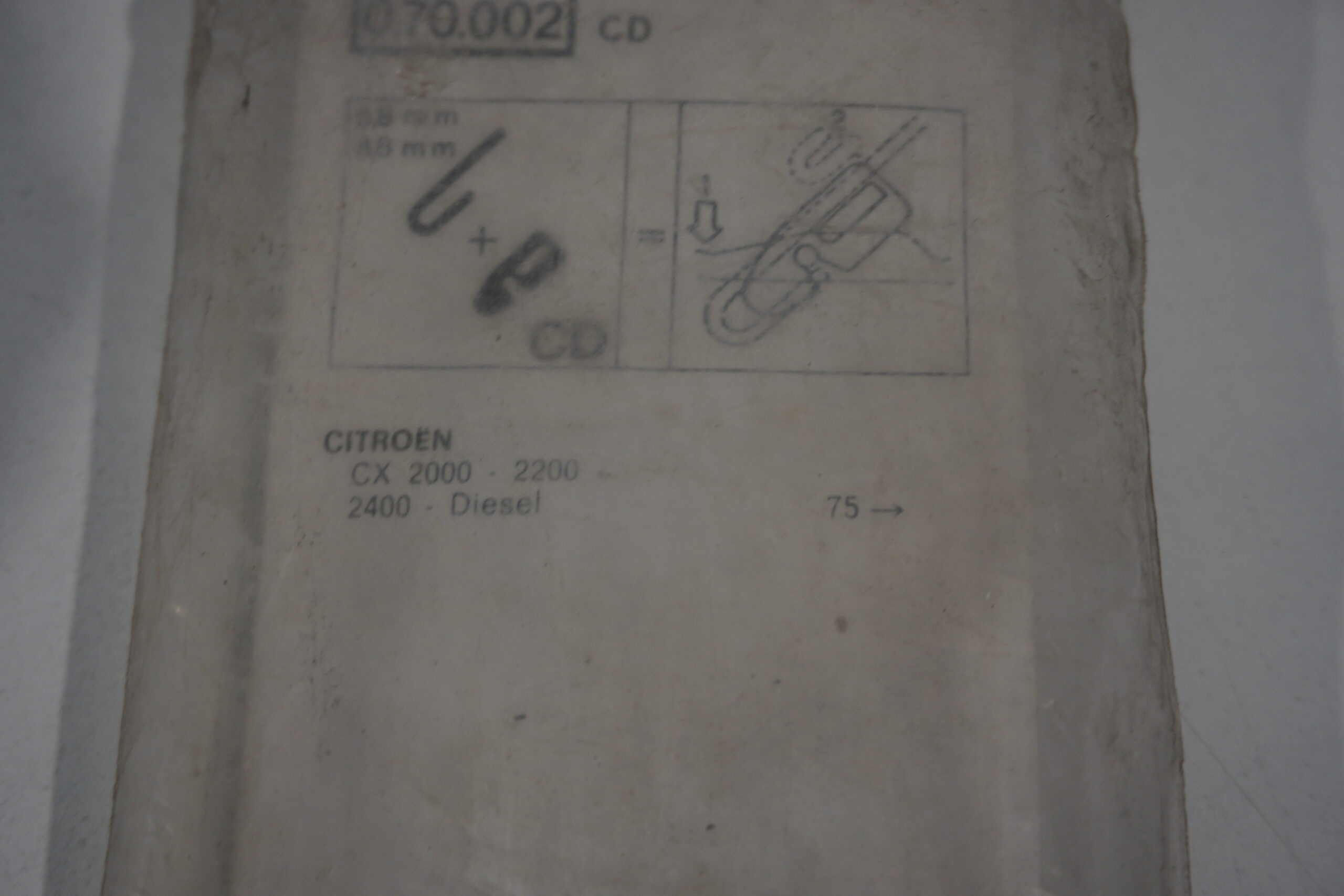 Spazzole tergicristallo Arman 0.70.002 Citroen CX 2000,2200 '75 - immagine 3