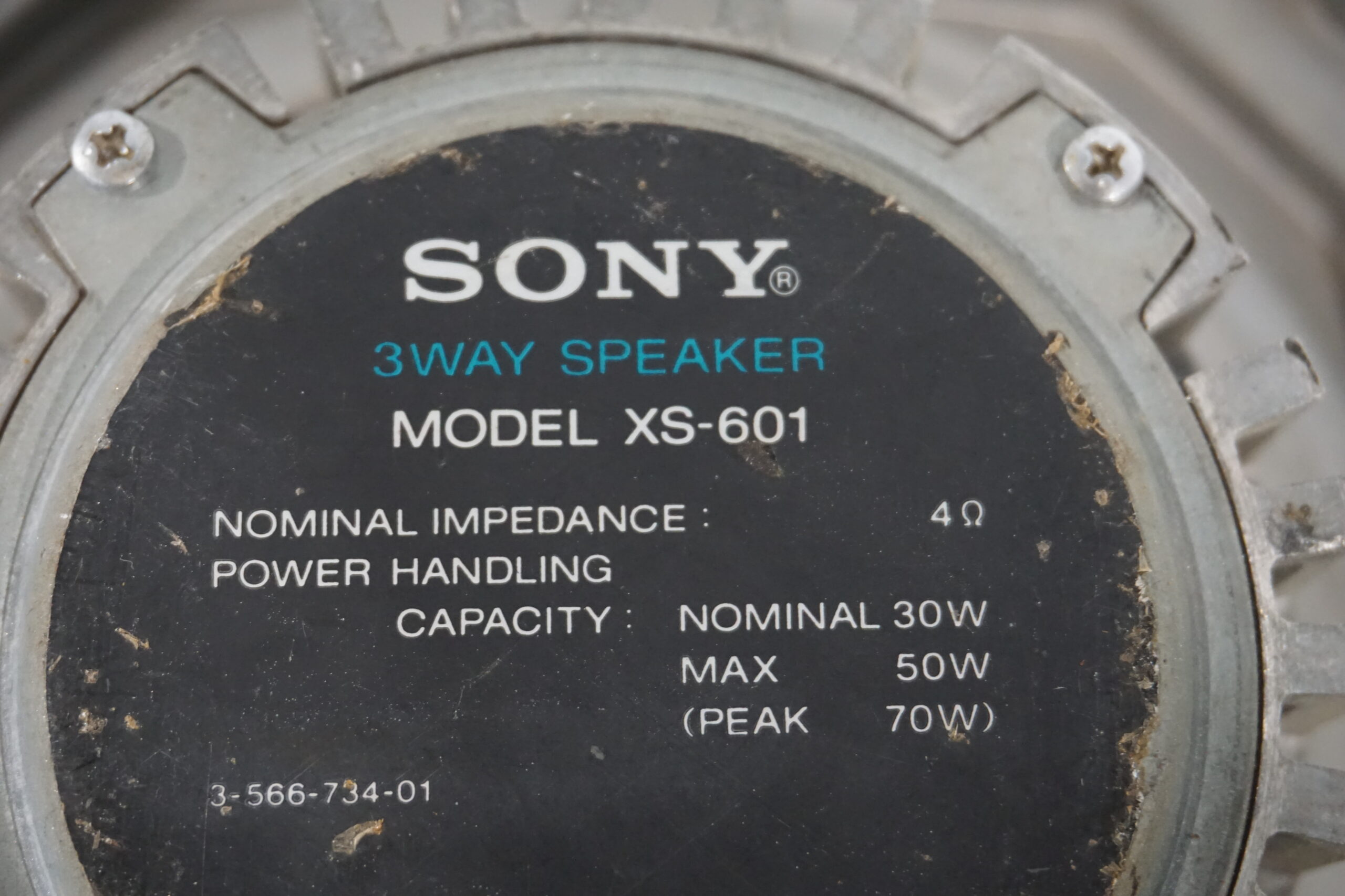Impianto audio Sony XS-601 - immagine 2