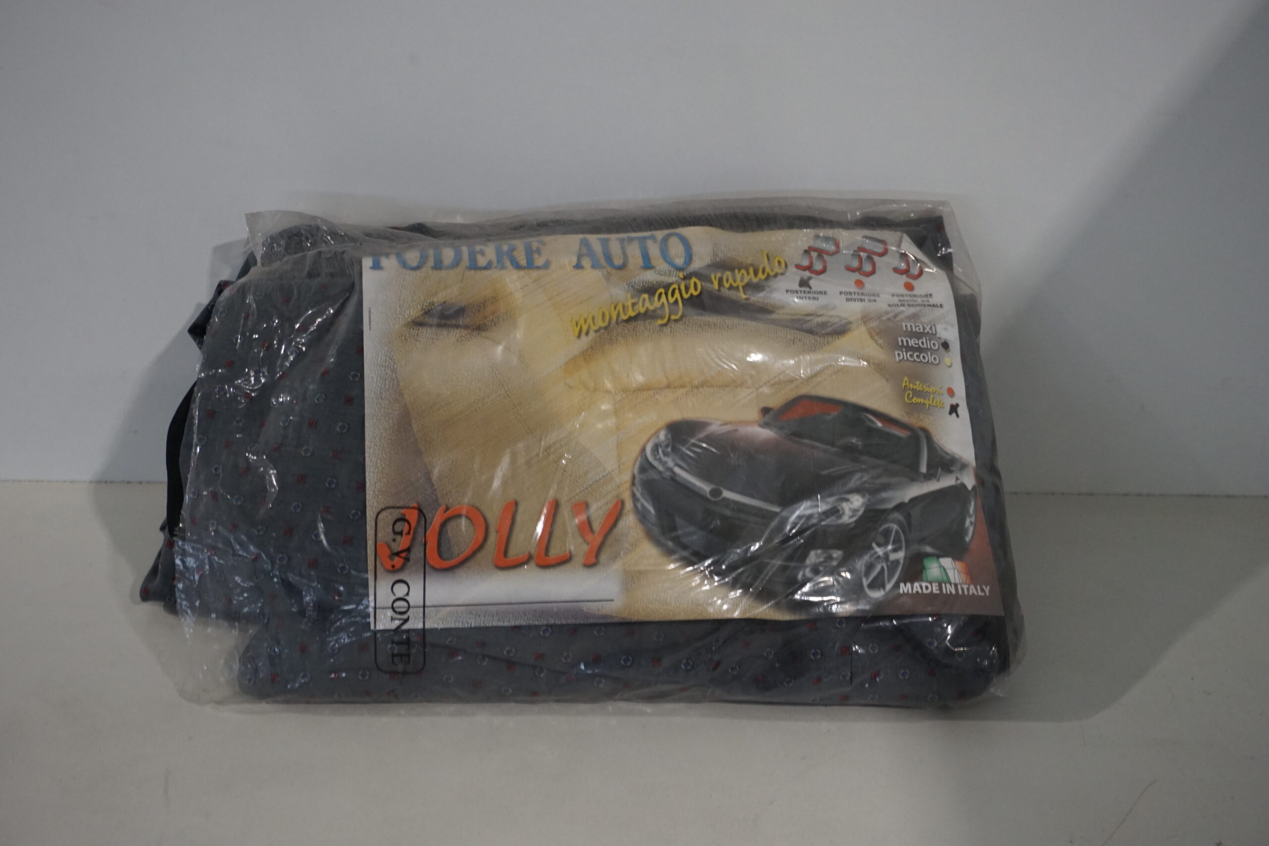 Copri sedili completi Jolly grigio - immagine 2