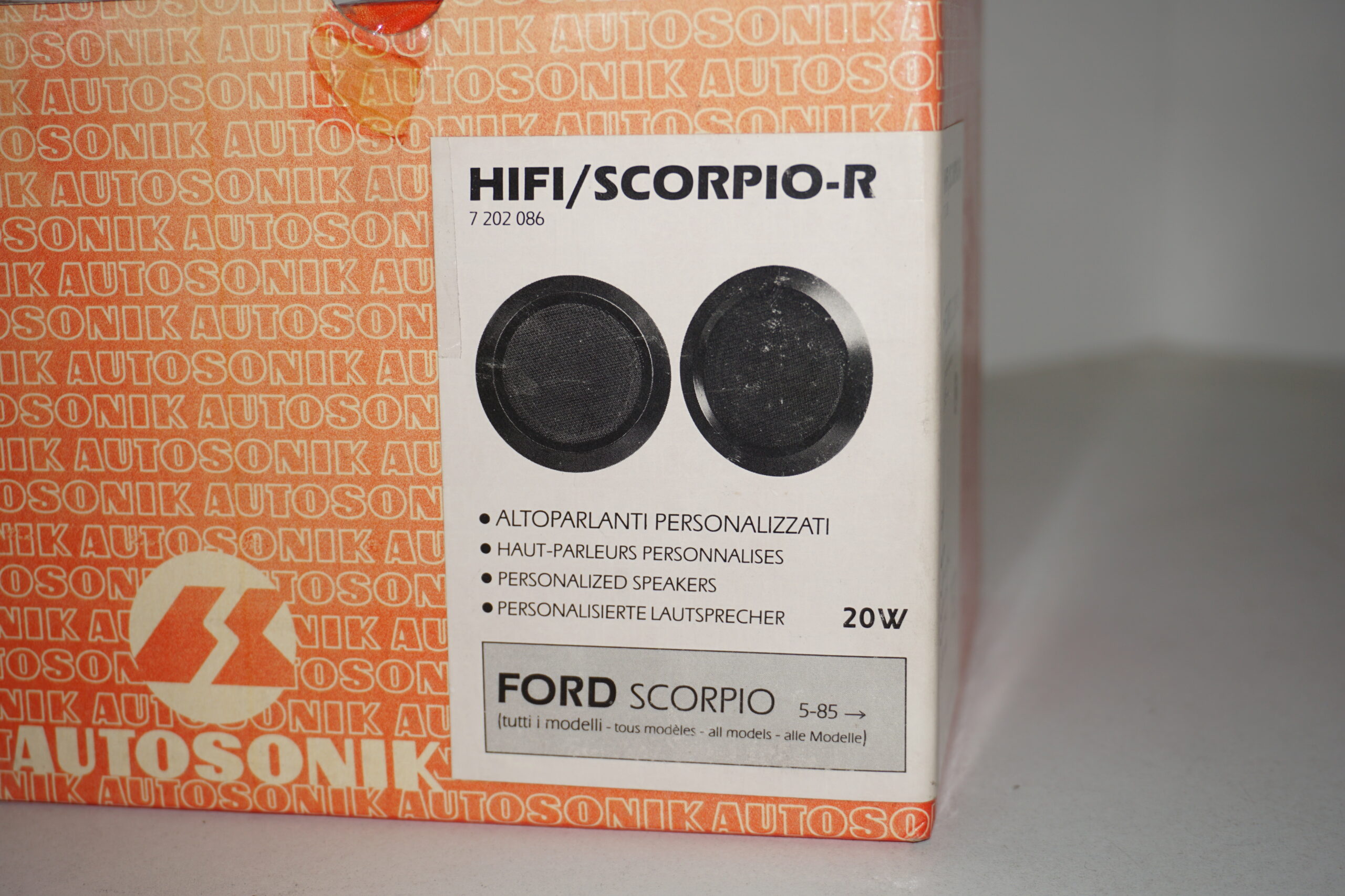 Coni Autosonik Scorpio per Ford Scorpio - immagine 3