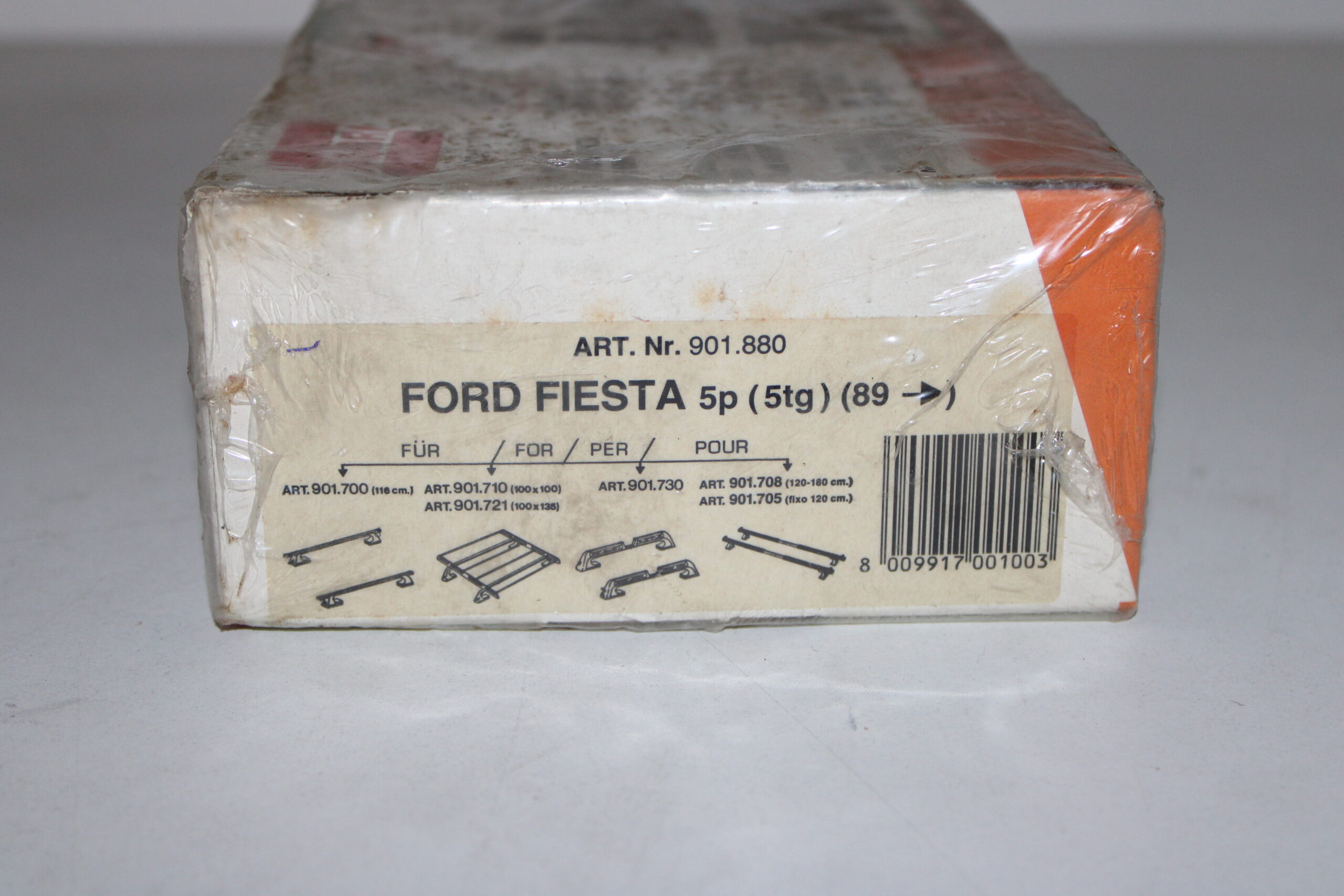 Kit attacchi barre tetto per Ford Fiesta 5 porte dal '89 in poi - immagine 2