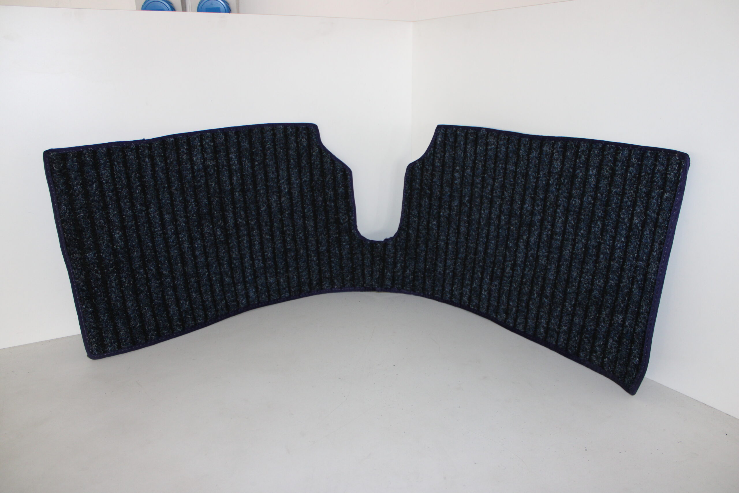 Tappeto auto completo per fuoristrada blu moquette - immagine 2