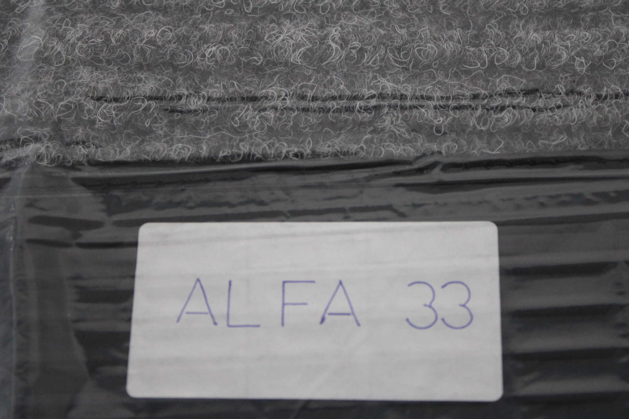 Tappetino auto completo grigio moquette Alfa Romeo 33 - immagine 2